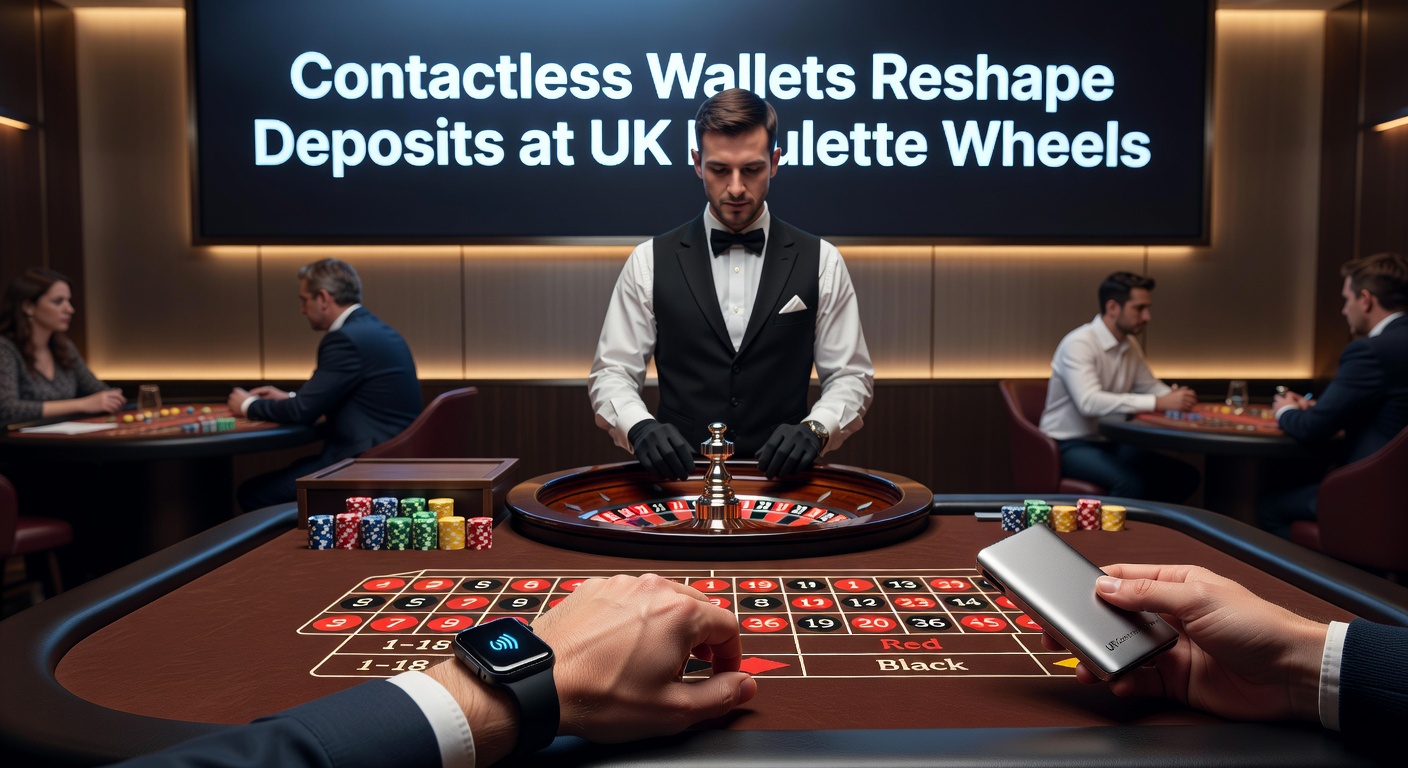 Close-up of a roulette wheel on a live dealer stream with overlaid contactless payment confirmation, showing instant deposit success on mobile