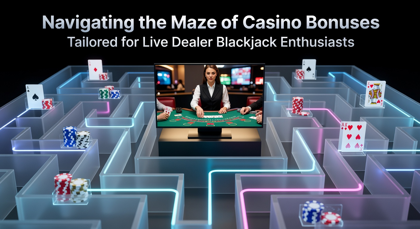 Mobile device displaying a live dealer blackjack interface with bonus offer notification
